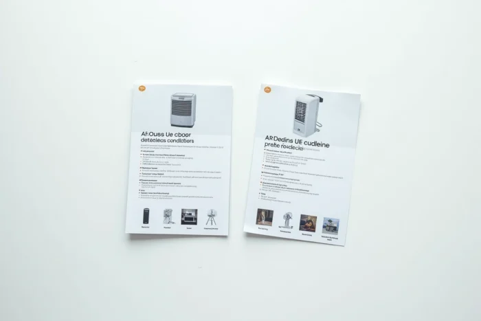 Comparatif côte à côte des fiches produit ventilateur et climatiseur mobile Valberg chez Electro Dépôt