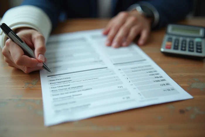 Gros plan sur une fiche de paie tenue par un travailleur en situation de handicap, symbolisant la rémunération garantie et le cadre légal du salaire en ESAT en France
